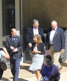 Photograph, Clare Gervasoni, Visit of HRH The Prince Edward to Federation University Mt Helen Campus, 2018, 08/04/2018