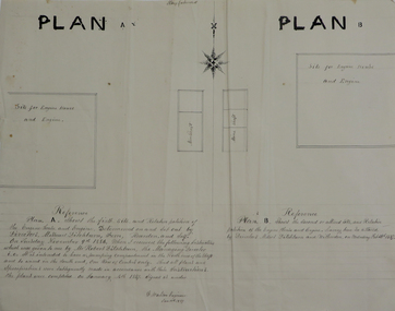 Plans, Site for Engine House and Engine, 1887