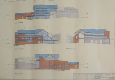 Plans, Ballarat School of Mines Amenities Building, 1979