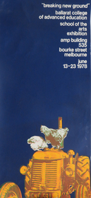 Poster, Breaking New Ground, 1978