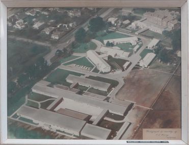 Photograph - Colour, Ballarat Teachers' College, Gillies St, 1960, 1960