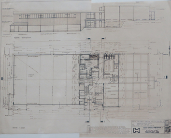 Plan, R.L.F.J. Hillman Recreation Building