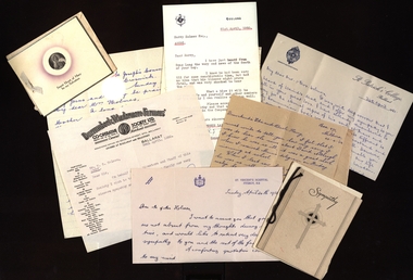Correspondence, Condolence Letters for David Holmes, April 1950