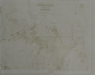 Map, Waanyarra, not dated