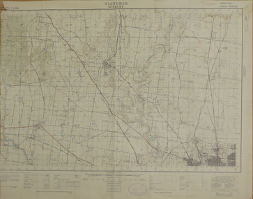 Map, Sunbury, 1938