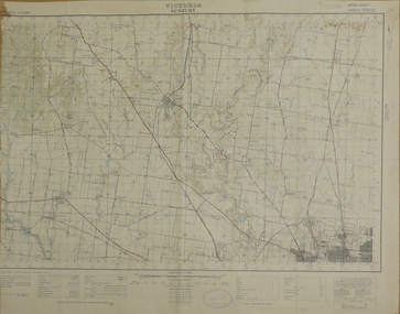 Map, Sunbury, 1938