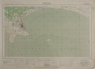 Map, Portland, 1942