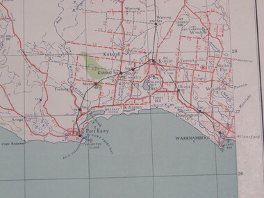 Map, Portland, 1941