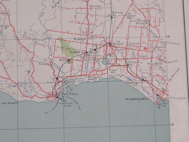 Map, Portland, 1941, 1941