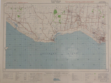 Map, Port Fairy, 1942