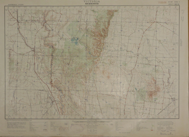 Map, Meredith, 1936, 08/1936