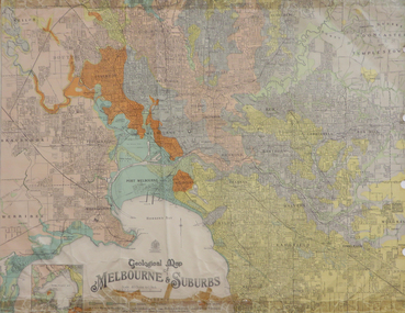 Map, Geological Map of Ascot, 1937, 1937