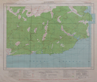 Map, Mallacoota, 1942