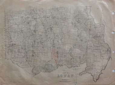 Maps, County of Lowan, 1930