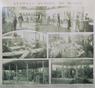 Photograph, Stawell School of Mines, c1904
