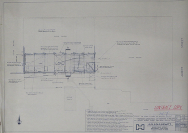 Plan, Ballarat School of Mines Plans for Welding Additions