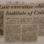 Newspaper clipping