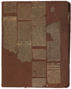 Book - Scrapbook, Ballarat School of Mines Scrapbook, 1899, 1872-1908