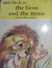 Book, Initial Teaching Publishing Co. Ltd, mie book ov the lieon and the mous, 1962
