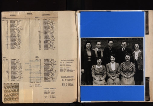 Page from a scrapb book