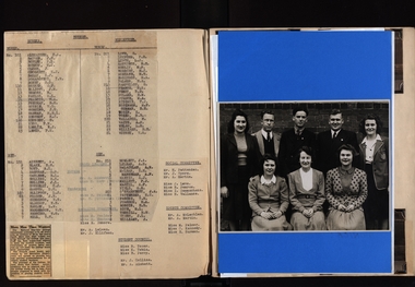 Page from a scrapb book