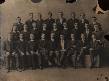 Photograph - Black and White, Dawson Street Baptist Young Men's Club, 1908, 06/1908