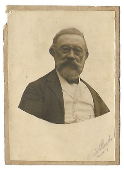A man in glasses