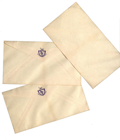 Ephemera - Envelopes, Frank Nolan, Ballarat Teachers' College Envelopes, c1952, c1952