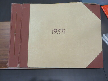 Scrap Book, Ballarat Teachers' College Scrap Book, 1959