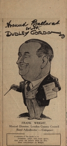 Newsclip, Frank Wright, c1949, c1949