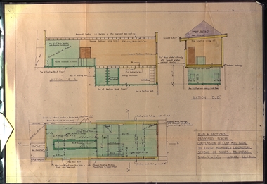 Plan, Ballarat School of Mines Clay Mill Building Alterations, 1962, 04/10/1962