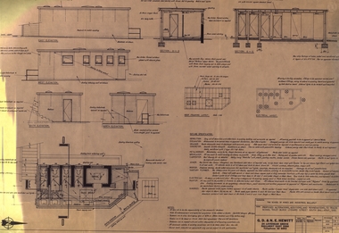 Plan, Ballarat School of Mines Trade Toilet Block Alterations and Renovations, 1976, 04/08/1976