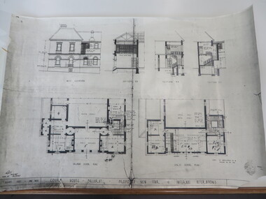Plan, Court House Ballarat Proposed New Stair & Internal Alterations, 1935, 10/05/1935