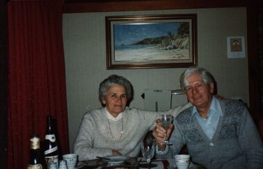 Photograph - Colour, Gwen and Athol Cobcroft