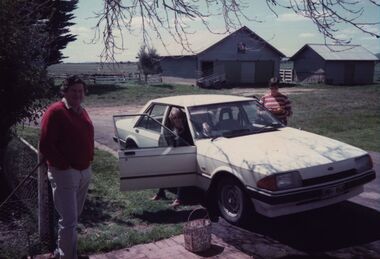 Photograph - Photograph - Colour, Visiting "Launchley", c1970s