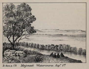 Image, John Helder Wedge, Majonait Watercourse, c1835