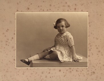 Photograph - Photograph - Black and White, Elizabeth Chatham nee Holmes from Ascot