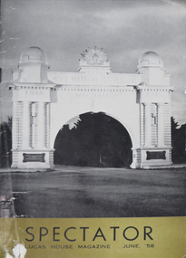 Magazine, The Spectator: Lucas House Magazine, 1958, 06/1958