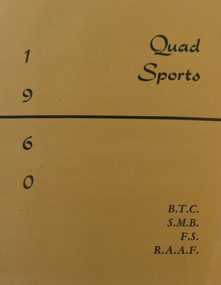Book, Peter Agrum's Sports Secretary Diary, 1960