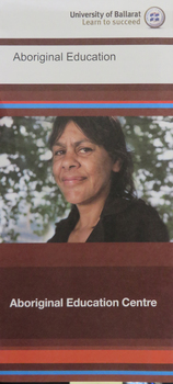 University of Ballarat Aboriginal Education Centre Brochure, c2012