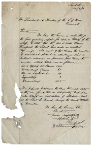 Document, Ballarat School of Mines Quarterly Principals Report to Council, 1911, 30/03/1911