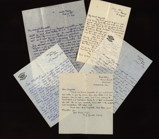 Correspondence, Chatham-Holmes Collection: Letters to Elizabeth Holmes, 1954