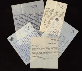 Correspondence, Chatham-Holmes Collection: Letters to Elizabeth Holmes, 1954, 1954