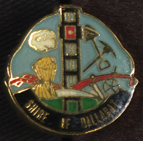 Badge, Chatham-Holmes Collection: Shire of Ballarat badge