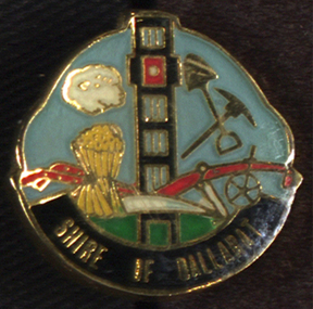 Badge, Chatham-Holmes Collection: Shire of Ballarat badge