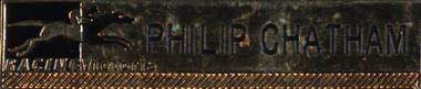 Badges, Chatham-Holmes Collection: Racing Badges, Philip Chatham