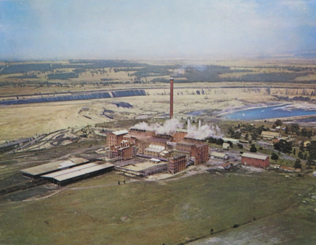 Industrial building with one chimney
