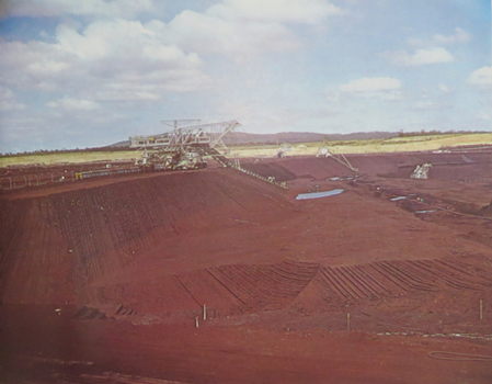 open cut coal field