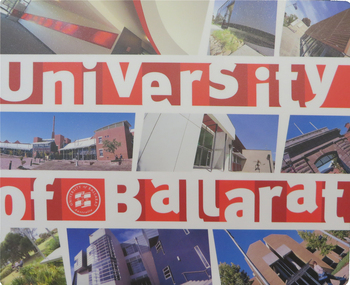 Ephemera - Object, University of Ballarat Mouse Pad, c2012, c2012