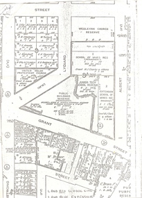 Parish Plan [detail], Ballarat School of Mines and Surrounds
